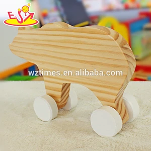 2018 venta al por mayor bebé oso de madera niños de alta calidad oso de madera superior moda niños oso de madera W05B152