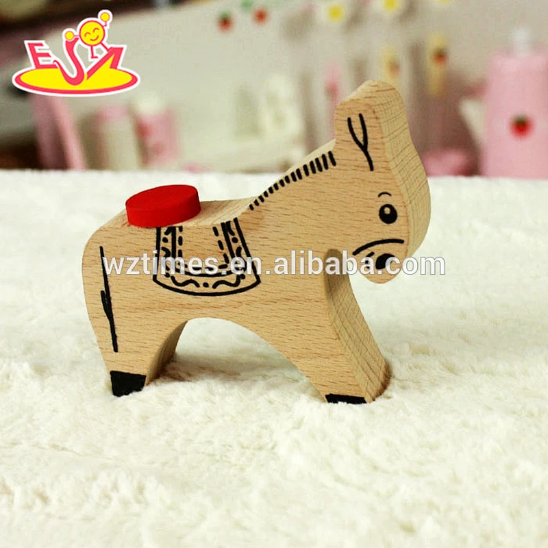 2018 wholesale baby wooden toy lovely kids wooden toy most popular children wooden toy W01B028