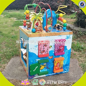 wholesale most popular baby wooden early education toy for sale W12D077