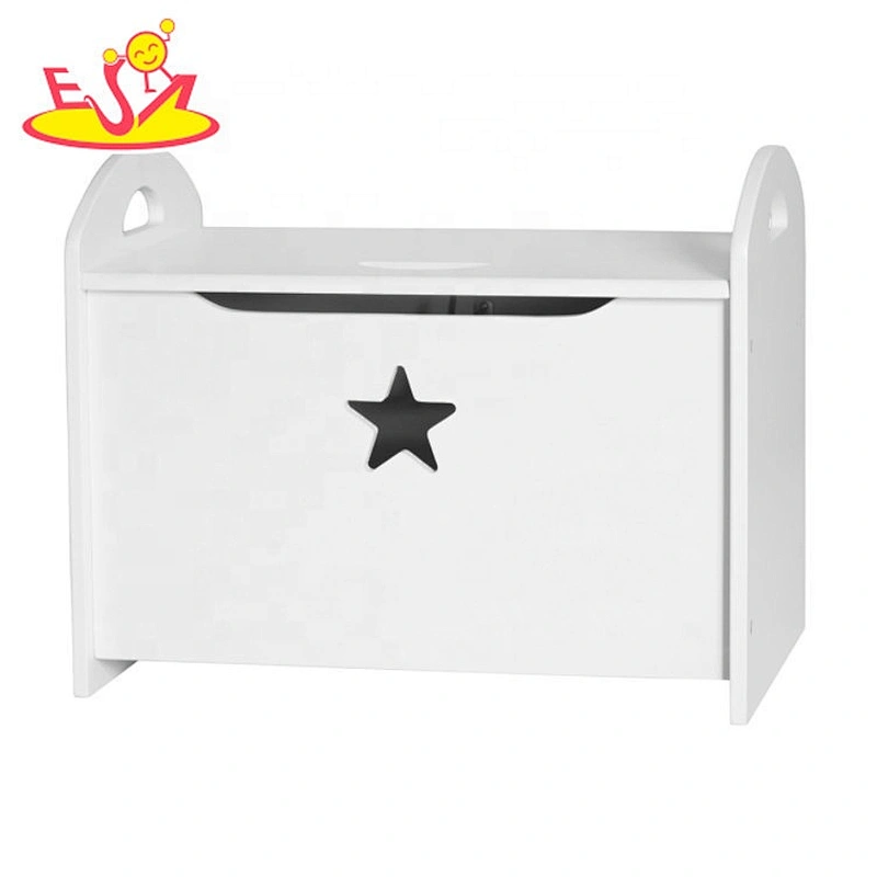2020 High quality white wooden baby storage shelves for wholesale W08C301