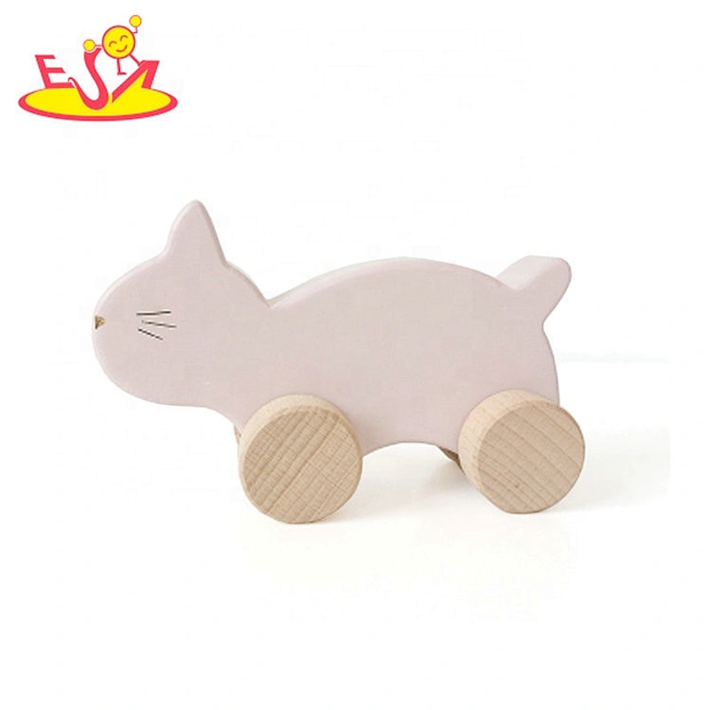 2020 wholesale preschool small wooden toy cars for kids W04A471