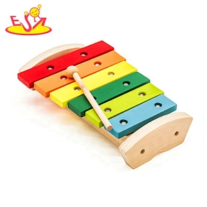 Top sale wooden xylphones musical instruments for toddlers W07C081