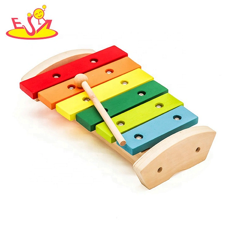 Top sale wooden xylphones musical instruments for toddlers W07C081