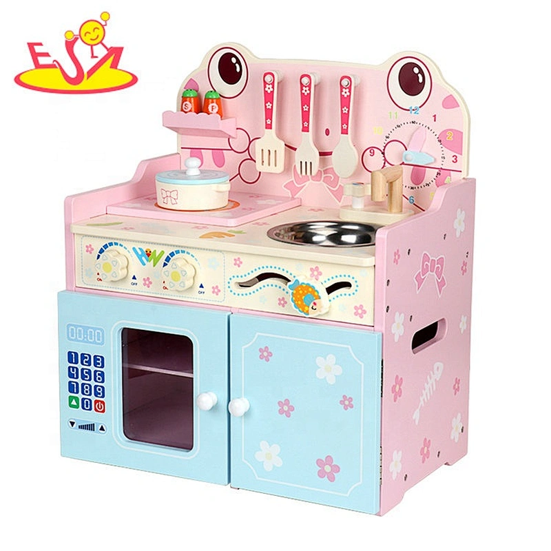 2020 New design children wooden cooking set toy for wholesale W10C524