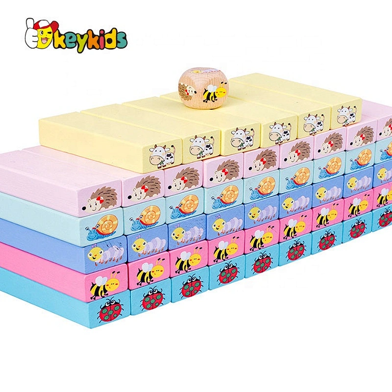 2020 Customize mini wooden nesting and stacking blocks for kids W13D239