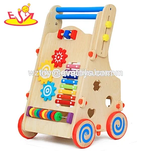 wholesale most popular outdoor wooden baby walker W16E052