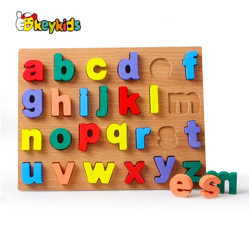 2020 New sale 5 pcs wooden puzzle toy set for preschoolers W12F110