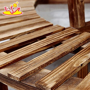 High quality 3 tiers wooden ladder plant stand in brown W08H105