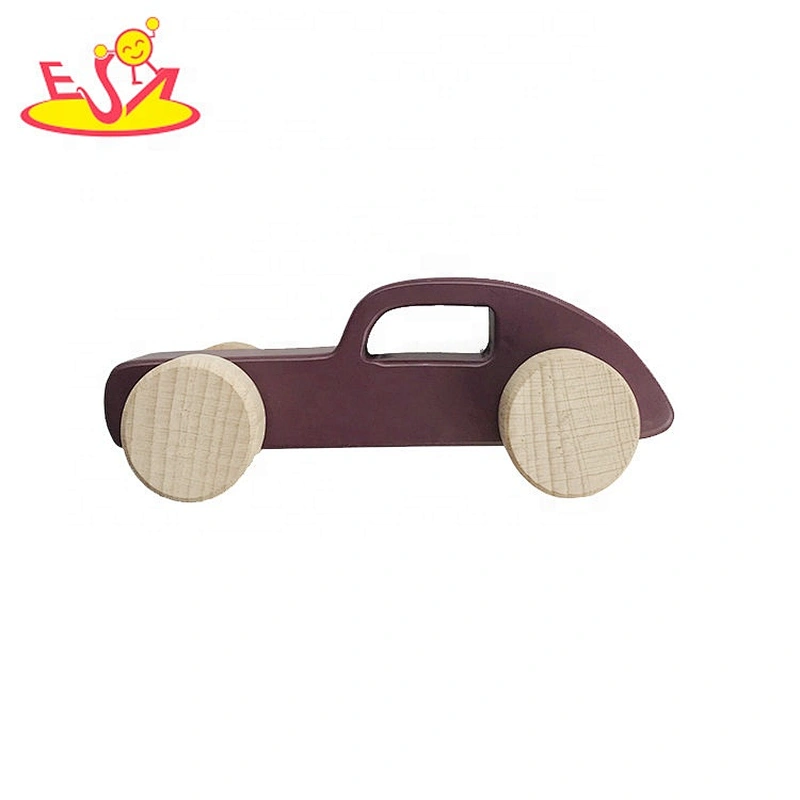 2020 wholesale mini simple wooden car for children W04A469A