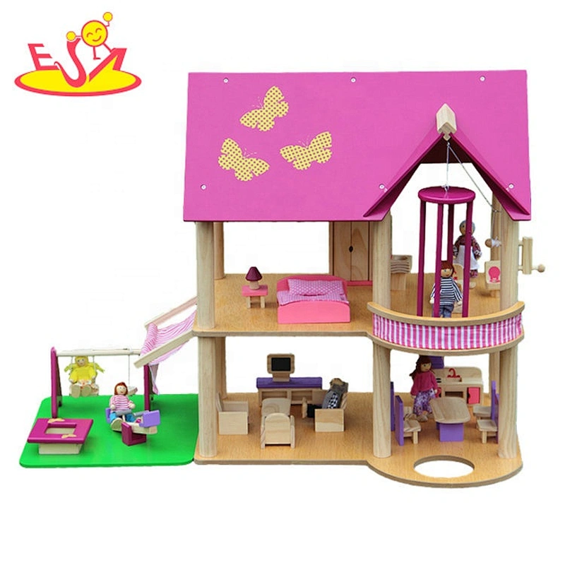 2020 new released wooden big kitchen set toys for children W10C501