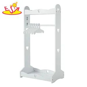 2020 white simeple custom wood Indoor decorations storage shelf  W08C300
