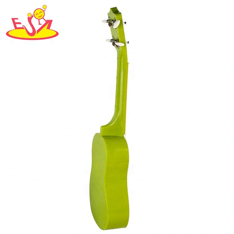 2020 top sale funny wooden toddler guitar toy for early learning W07H052