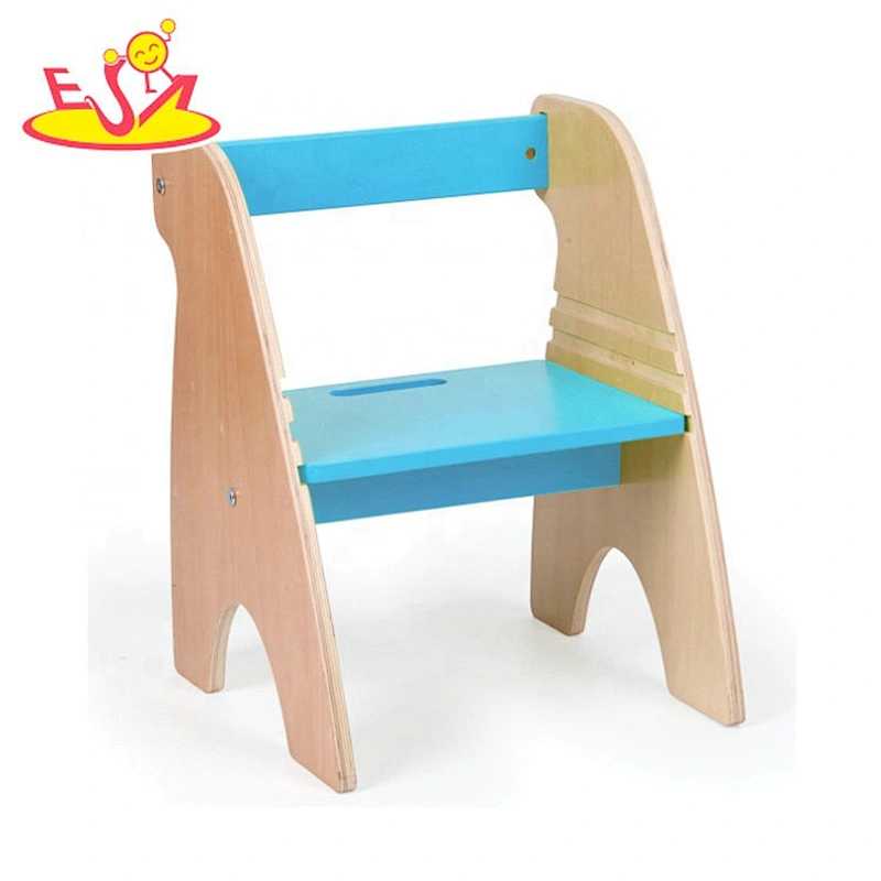 2020 high quality green wooden baby study chair for wholesale W08G285B