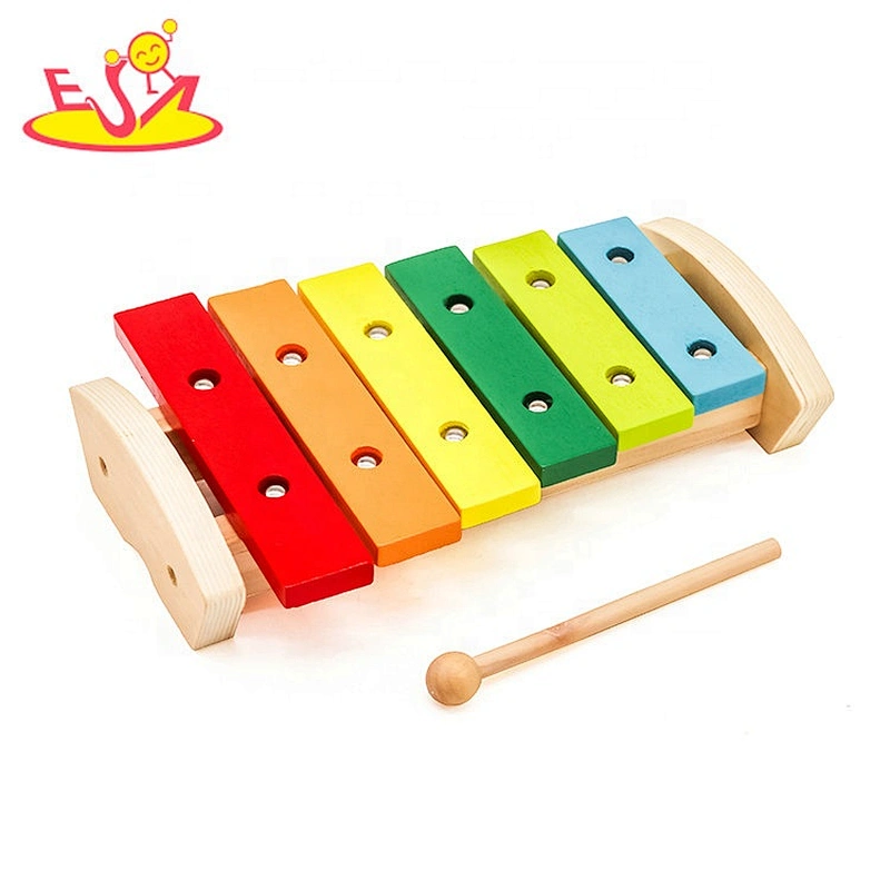 Top sale wooden xylphones musical instruments for toddlers W07C081