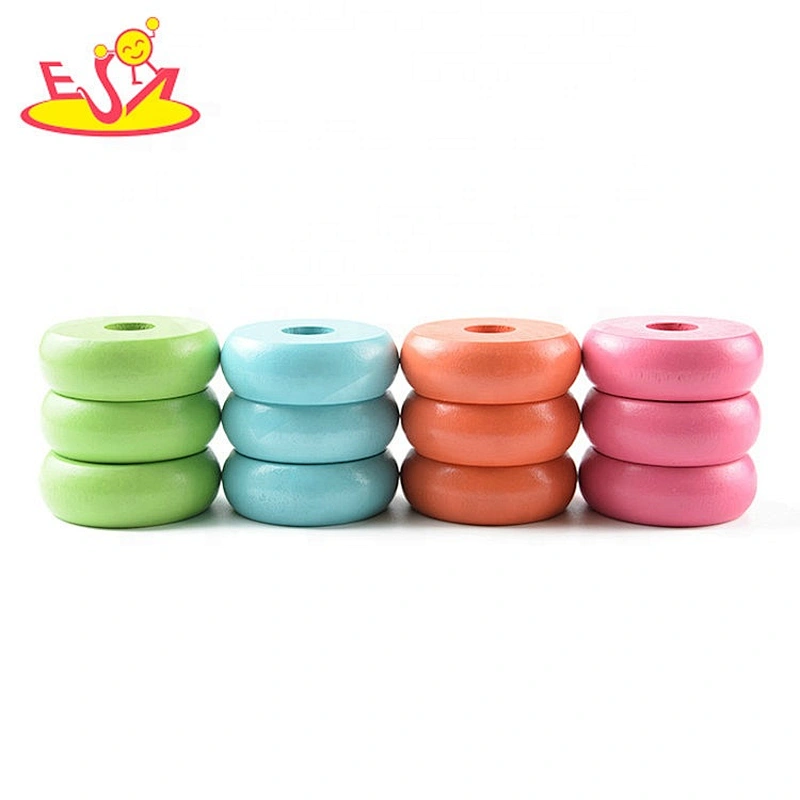 2020 new design wooden stackable learning blocks for children W11F089