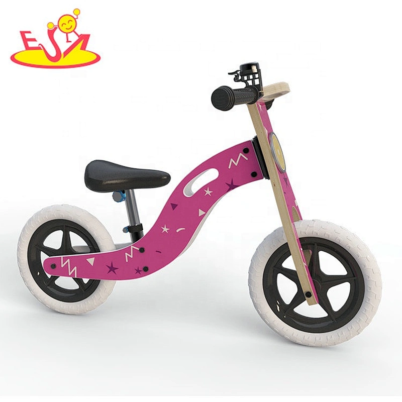 2020 top sale educational wooden baby balance bike for wholesale W16C292