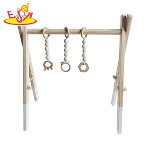 Top sale educational wooden indoor gym for kids W08K177