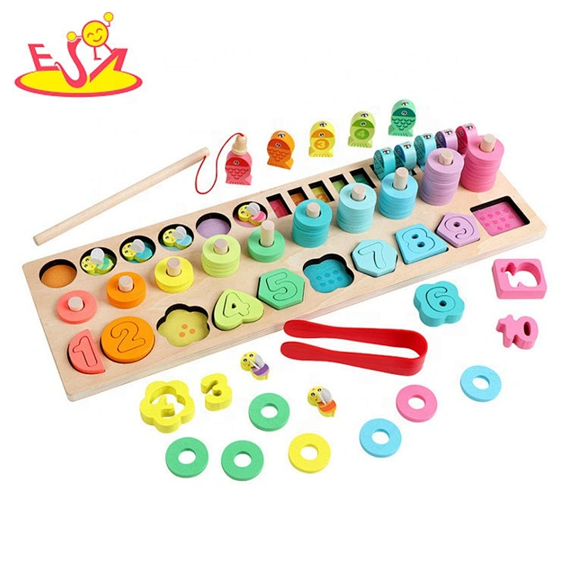 2020 top sale kids wooden 3d animal puzzles for wholesale W14I019