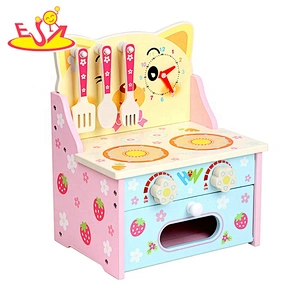 2020 New design children wooden cooking set toy for wholesale W10C524