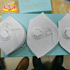 Protection Reusable 4-Layers Kn95 earloop face shield without Valve
