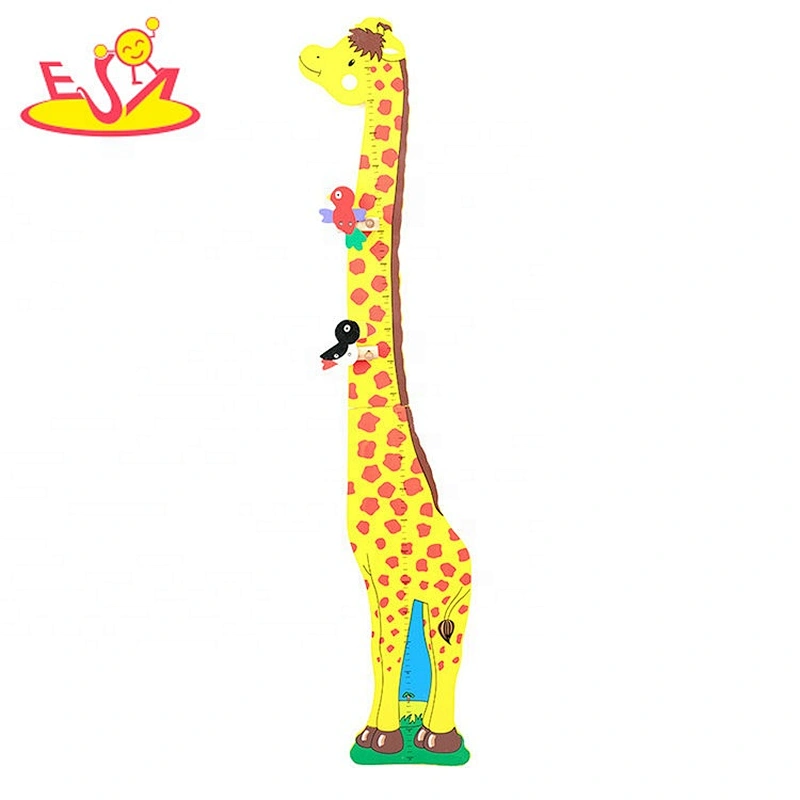 2020 wholesale large wooden height measuring ruler for kids W09C013