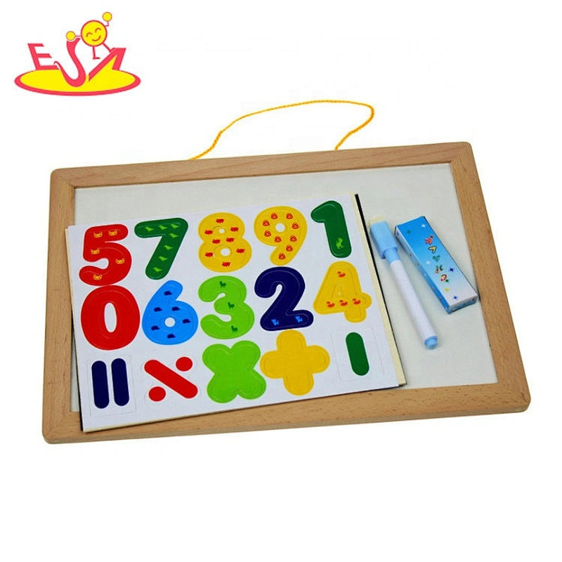 2020 Top sale educational wooden erasable board for toddlers W12B169