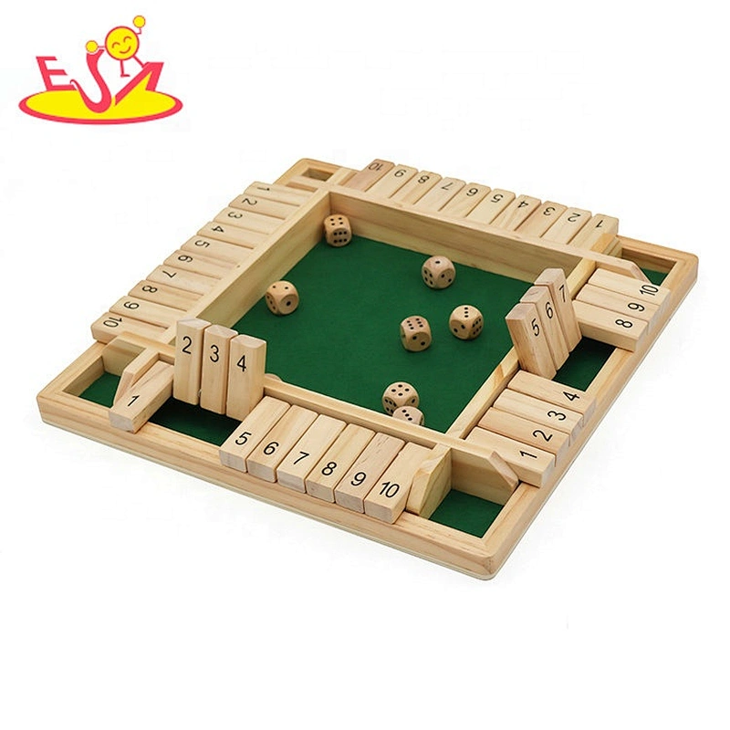 2020 high quality preschool wooden chess board for kids W11A116