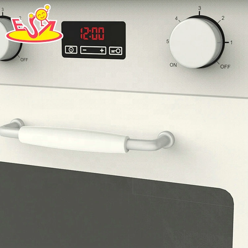 2020 New Original Design white wooden play kitchen set for children W10C544