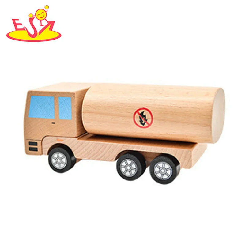 Hot selling friction construction cement car friction clay tanker truck toys  W04A467