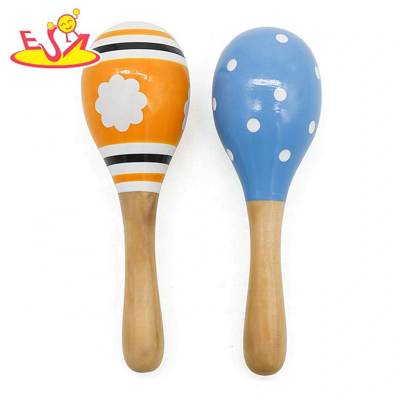 New arrival maracas wooden musical toys for babies W07I150