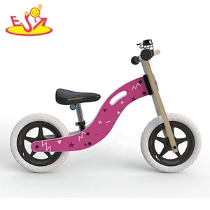 2020 top sale educational wooden baby balance bike for wholesale W16C292
