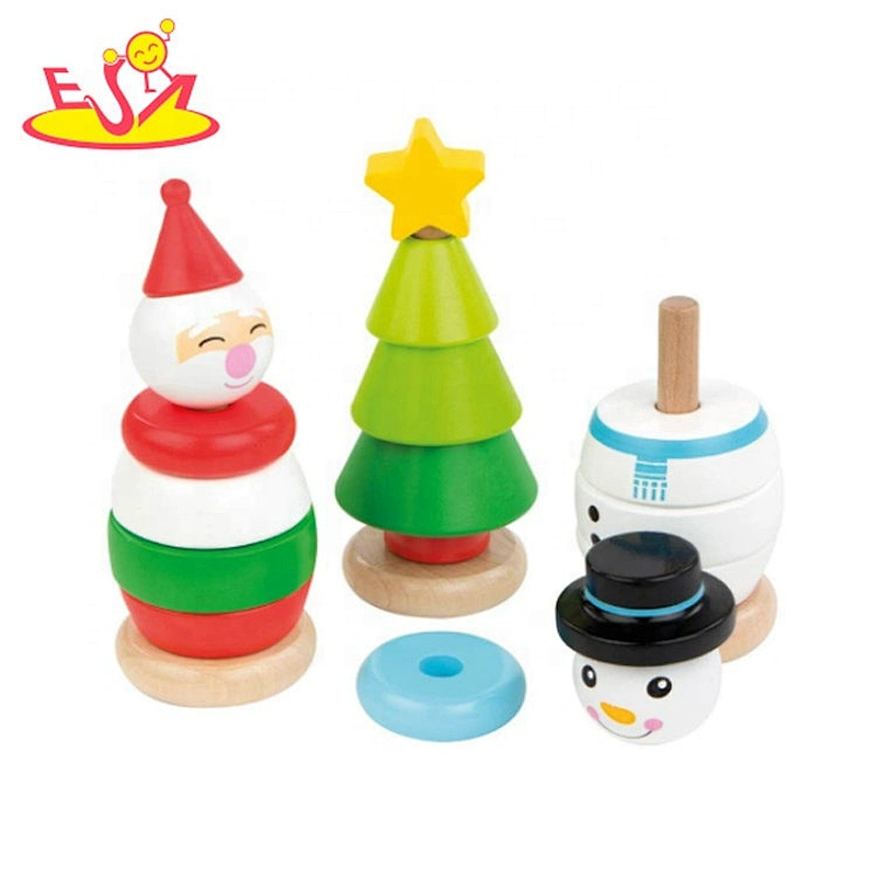 2020 New arrival preschool wooden balancing blocks toy for kids W13A210
