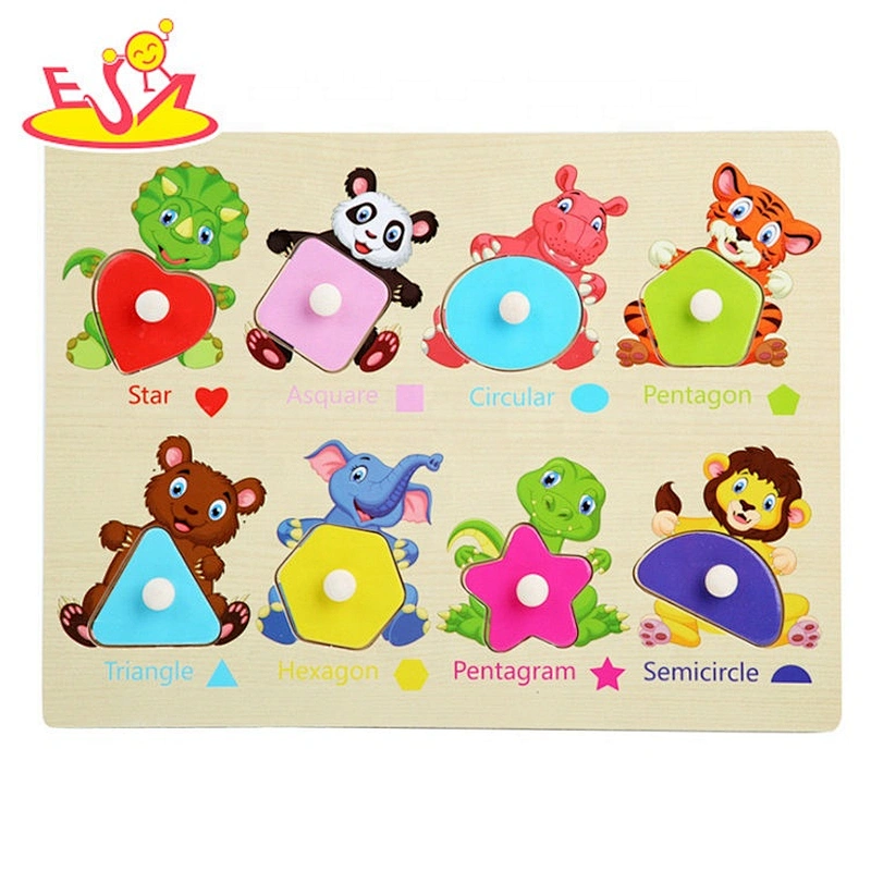 2020 high quality educational wooden space jigsaw puzzle for kids W14M205