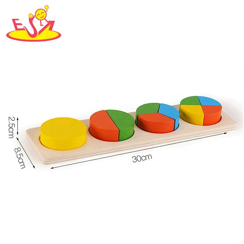 2020 new arrival educational wooden match puzzle for toddlers W13E114