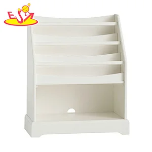 wholesale custom kids high quality children wooden white storage box W08C290