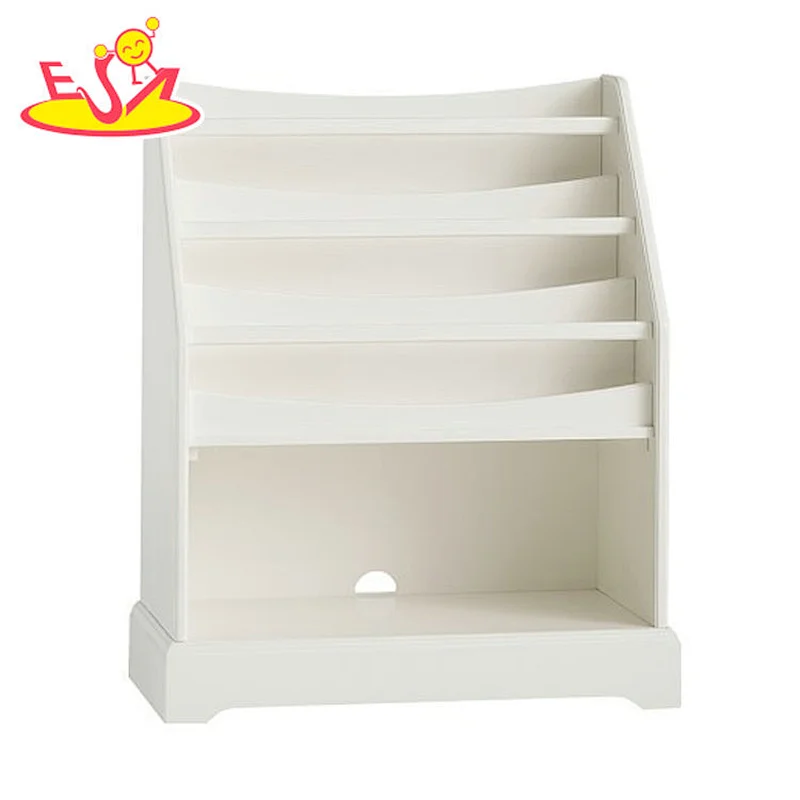 wholesale custom kids high quality children wooden white storage box W08C290
