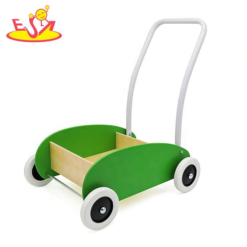2020 New fashion multifunctional wooden walker toy for toddlers W16E153