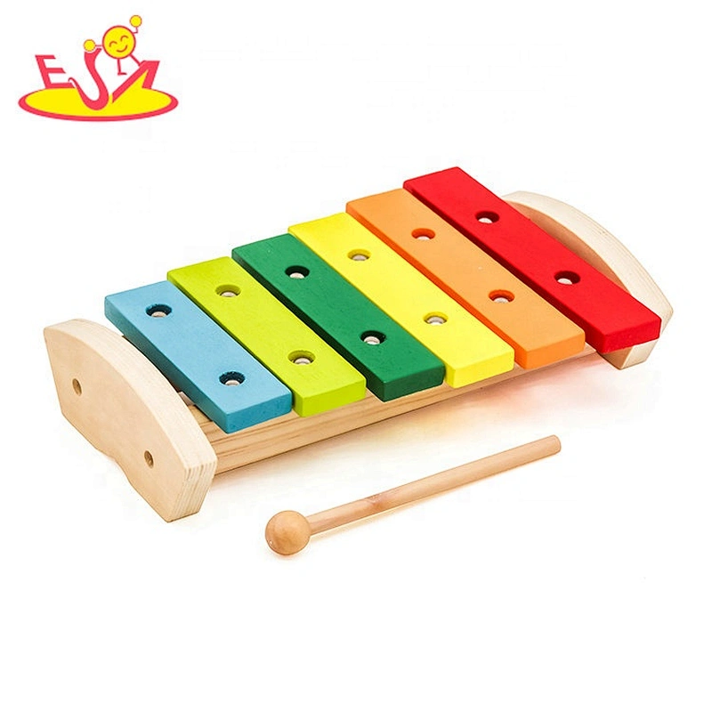 Top sale wooden xylphones musical instruments for toddlers W07C081