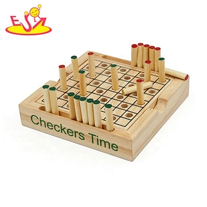 2020 high quality preschool wooden chess board for kids W11A116
