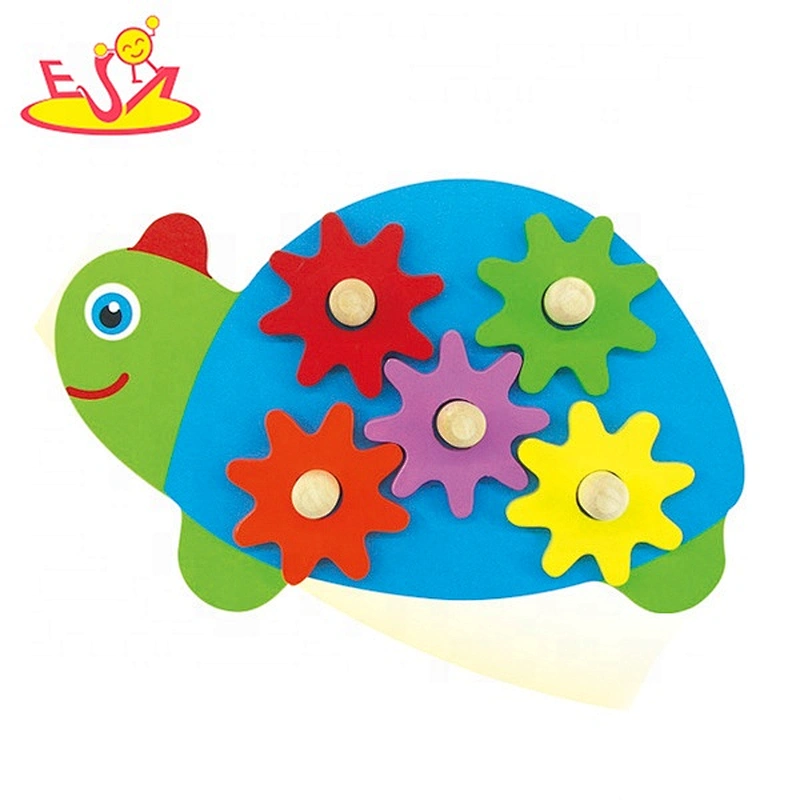 High quality wooden gear games with tortoise shape W13E039