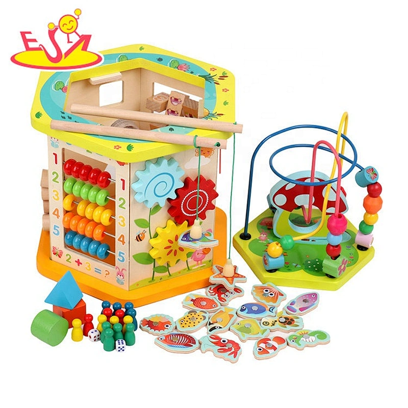 New arrival educational games wooden gear toys for kids W14K058