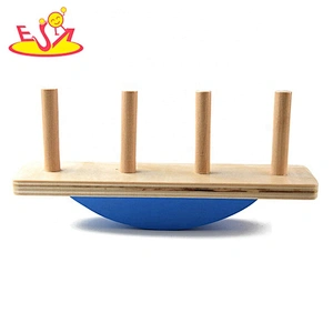 2020 new design wooden stackable learning blocks for children W11F089