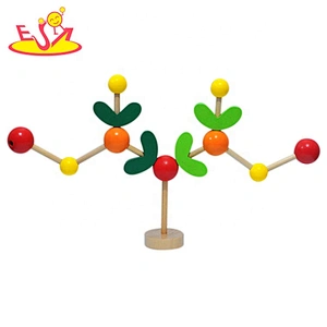 2020 New sale assembly wooden diy tree toy for kids W03B105