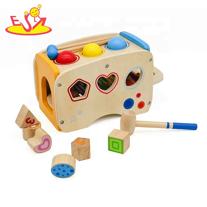 2020 new design toddler wooden bead maze for early learning W11B238