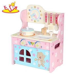 2020 wholesale cheap kids wooden cooking set for wholesale W10C525