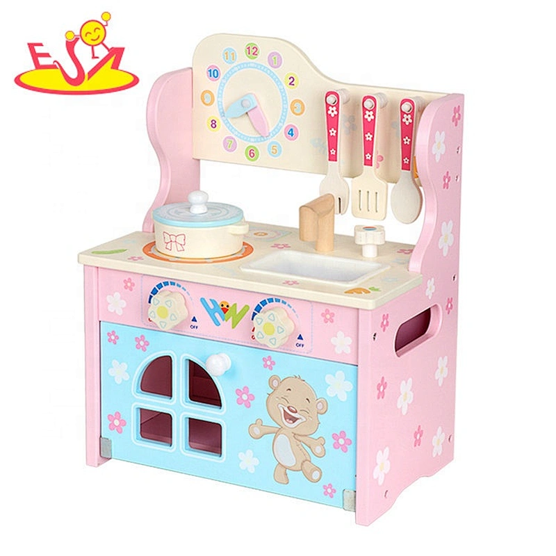 2020 wholesale cheap kids wooden cooking set for wholesale W10C525