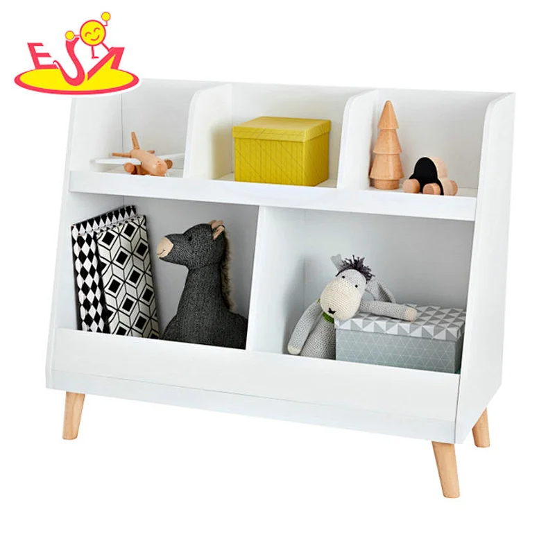 white wood kids toy box storage bin,mdf child toys organizer storage box W08C287