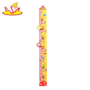 2020 wholesale large wooden height measuring ruler for kids W09C013