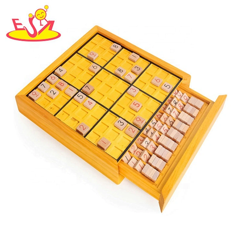 2020 high quality children wooden chess board game for wholesale W11A117