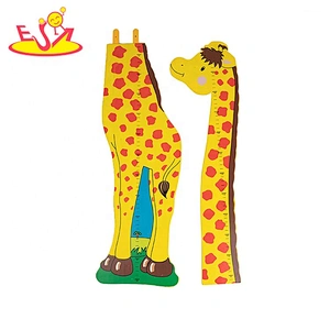 2020 wholesale large wooden height measuring ruler for kids W09C013